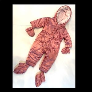 Authentic Escada baby girl snowsuit. Never used.